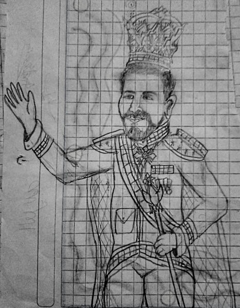 Scott Cawthon dressed as a king (sketch)