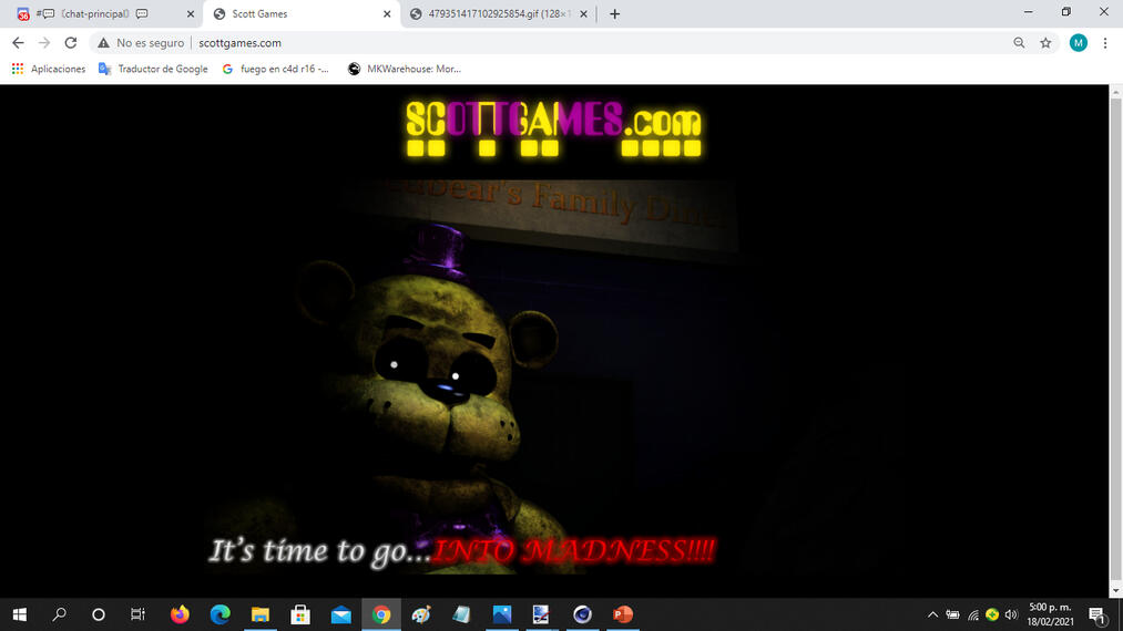FNaF Into Madness (fanmade teaser)